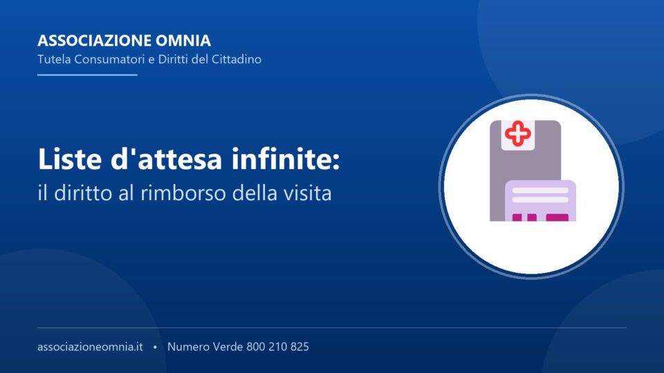 Liste d'attesa: il diritto al rimborso della visita - Associazione Omnia