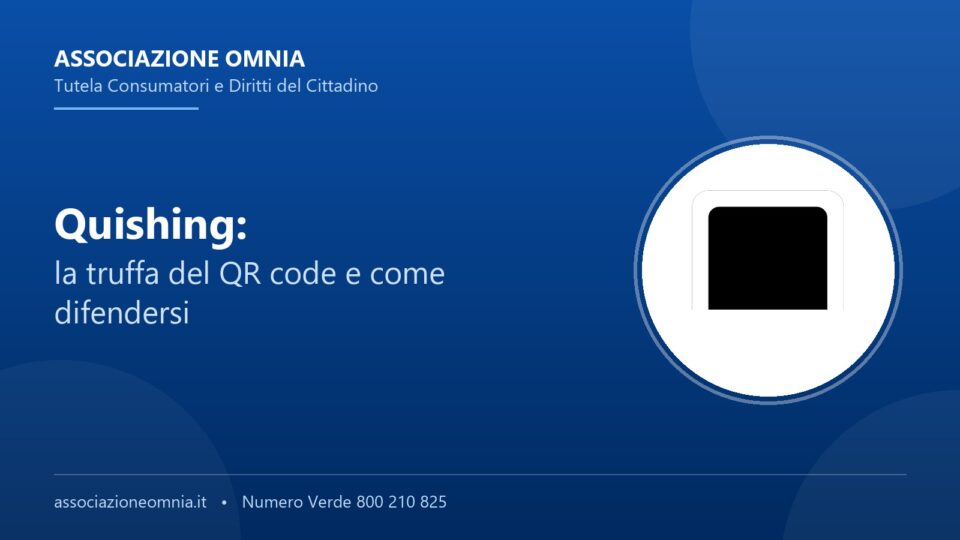 Quishing: la truffa del QR code - Associazione Omnia